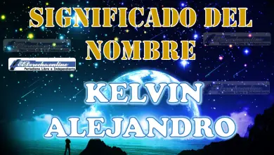 Significado del nombre Kelvin Alejandro, su origen y más
