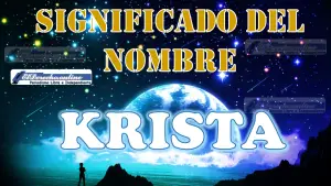 Significado del nombre Krista: su origen y más