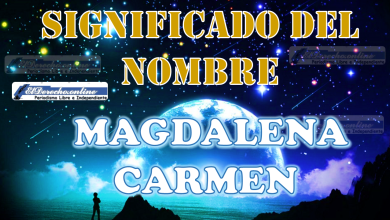 Significado del nombre Magdalena Carmen: su origen y más