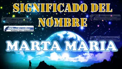 Significado del nombre Marta Maria: su origen y más