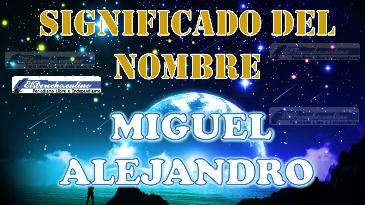 Significado del nombre Miguel Alejandro, su origen y más