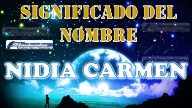 Significado del nombre Nidia Carmen: su origen y más