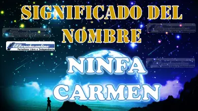 Significado del nombre Ninfa Carmen: su origen y más