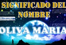 Significado del nombre Oliva Maria, su origen y más