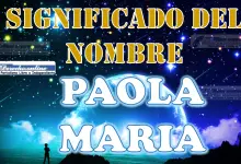 Significado del nombre Paola Maria: su origen y más