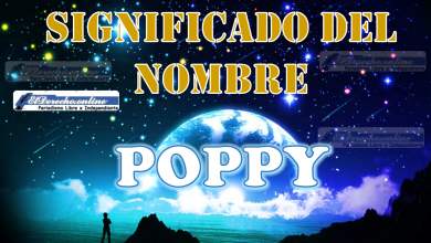 Significado del nombre Poppy: su origen y más