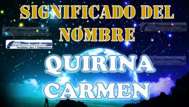 Significado del nombre Quirina Carmen, su origen y más      