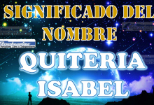 Significado del nombre Quiteria Isabel, su origen y más