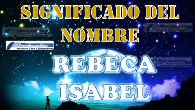 Significado del nombre Rebeca Isabel: su origen y más