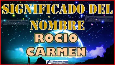 Significado del nombre Rocio Carmen, su origen y más