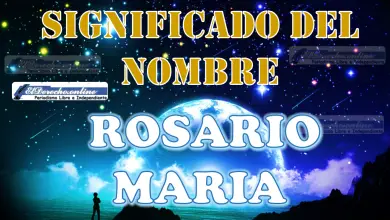 Significado del nombre Rosario Maria, su origen y más