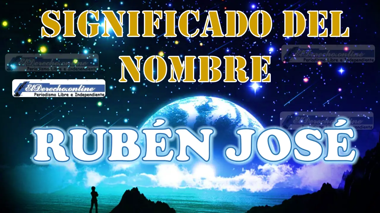 Significado del nombre Rubén José: su origen y más