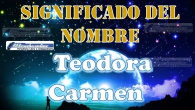 Significado del nombre Teodora Carmen: su origen y más