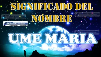 Significado del nombre Ume Maria: su origen y más