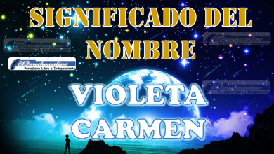 Significado del nombre Violeta Carmen: su origen y más