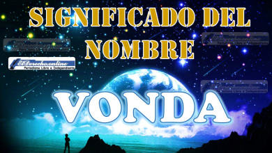 Significado del nombre Vonda, su origen y más