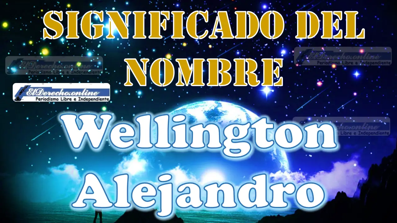 Significado del nombre Wellington Alejandro: su origen y más
