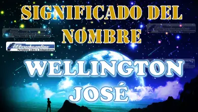 Significado del nombre Wellington José, su origen y más