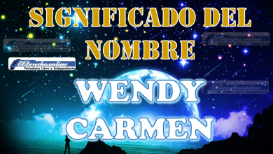 Significado del nombre Wendy Carmen: su origen y más