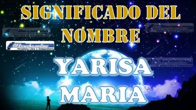 Significado del nombre Yarisa Maria: su origen y más