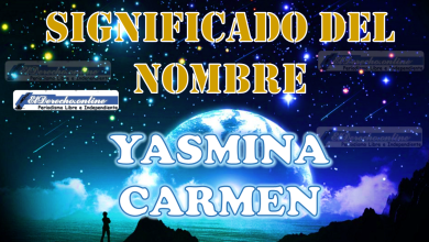 Significado del nombre Yasmina Carmen: su origen y más