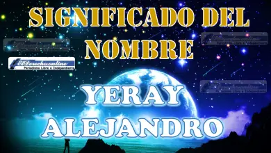 Significado del nombre Yeray Alejandro: su origen y más