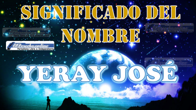 Significado del nombre Yeray José, su origen y más