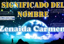 Significado del nombre Zenaida Carmen: su origen y más