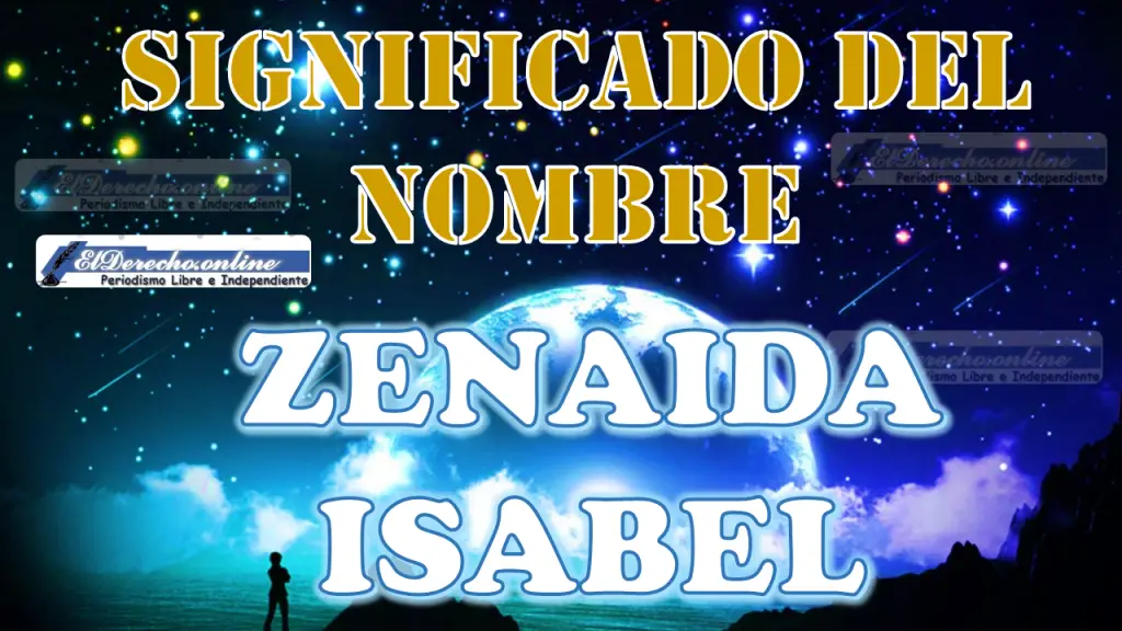 Significado Del Nombre Zenaida Isabel Su Origen Y Más 🥇 El Derecho Online【2024