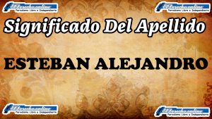 Significado del nombre Esteban Alejandro, su origen y más