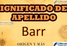 Significado del apellido Barr, Origen y más