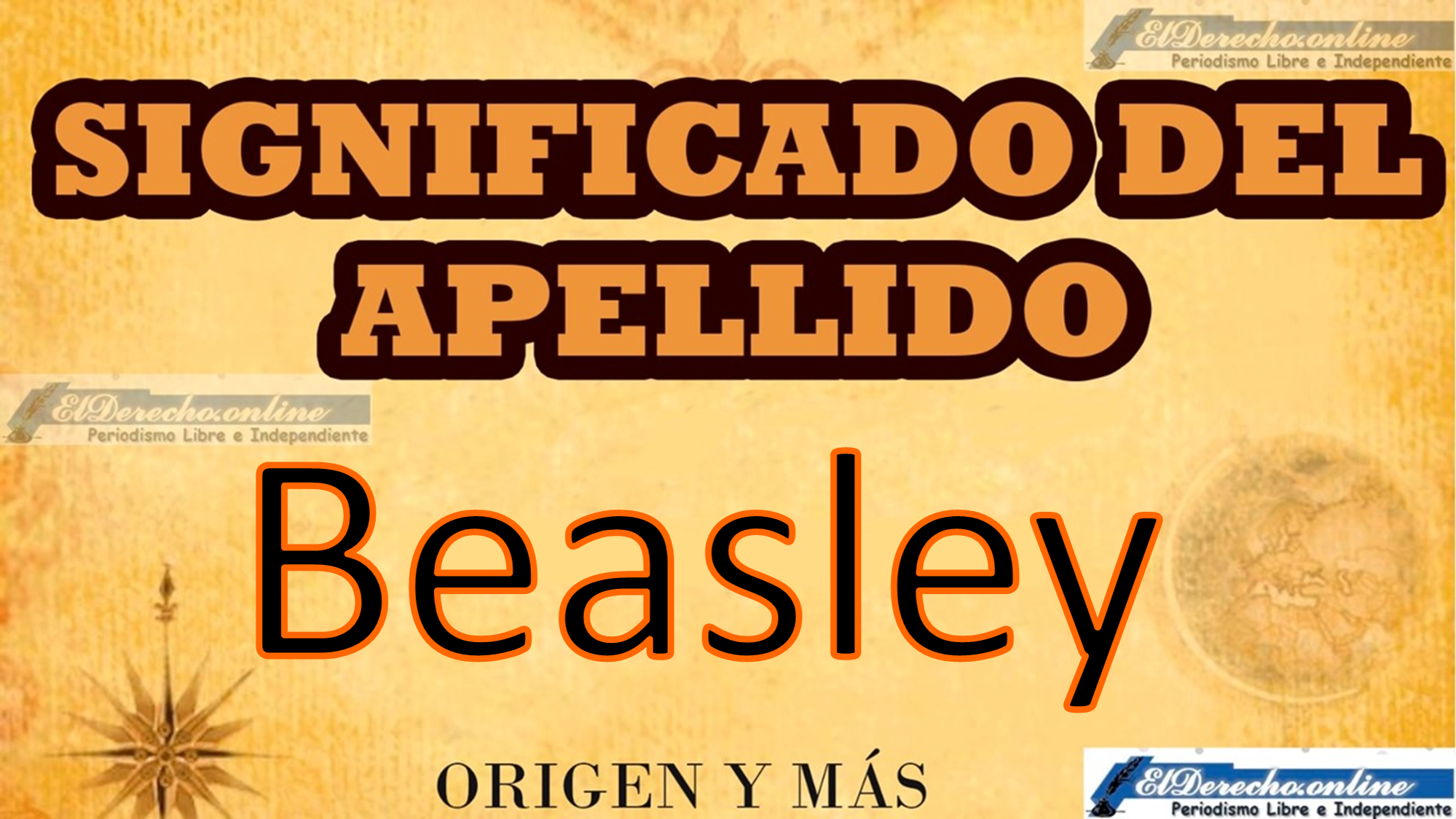 Significado del apellido Beasley, Origen y más