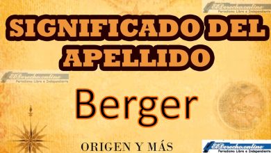 Significado del apellido Berger, Origen y más