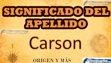Significado del apellido Carson, Origen y más