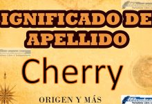 Significado del apellido Cherry, Origen y más