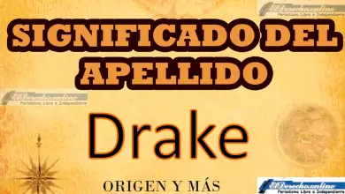 Significado del apellido Drake, Origen y más