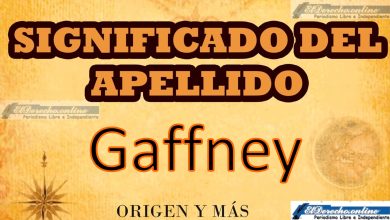 Significado del apellido Gaffney, Origen y más