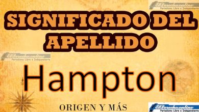 Significado del apellido Hampton, Origen y más