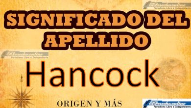 Significado del apellido Hancock, Origen y más