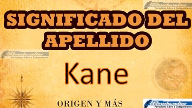 Significado del apellido Kane, Origen y más
