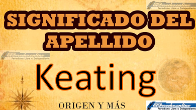 Significado del apellido Keating, Origen y más