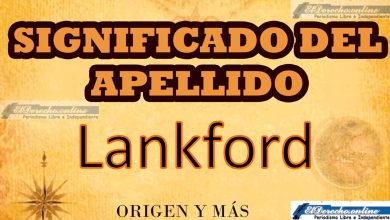 Significado del apellido Lankford, Origen y más