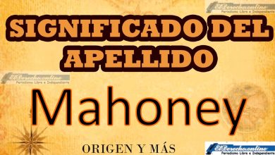 Significado del apellido Mahoney, Origen y más