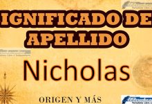 Significado del apellido Nicholas, Origen y más