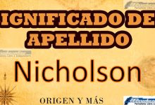 Significado del apellido Nicholson, Origen y más