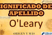 Significado del apellido O'Leary, Origen y más