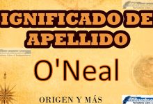 Significado del apellido O'Neal, Origen y más