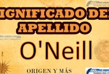 Significado del apellido O'Neill, Origen y más
