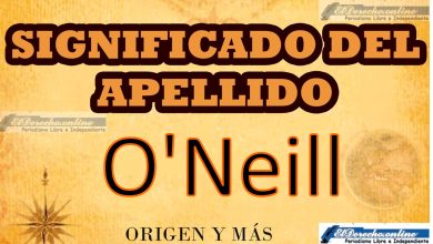 Significado del apellido O'Neill, Origen y más