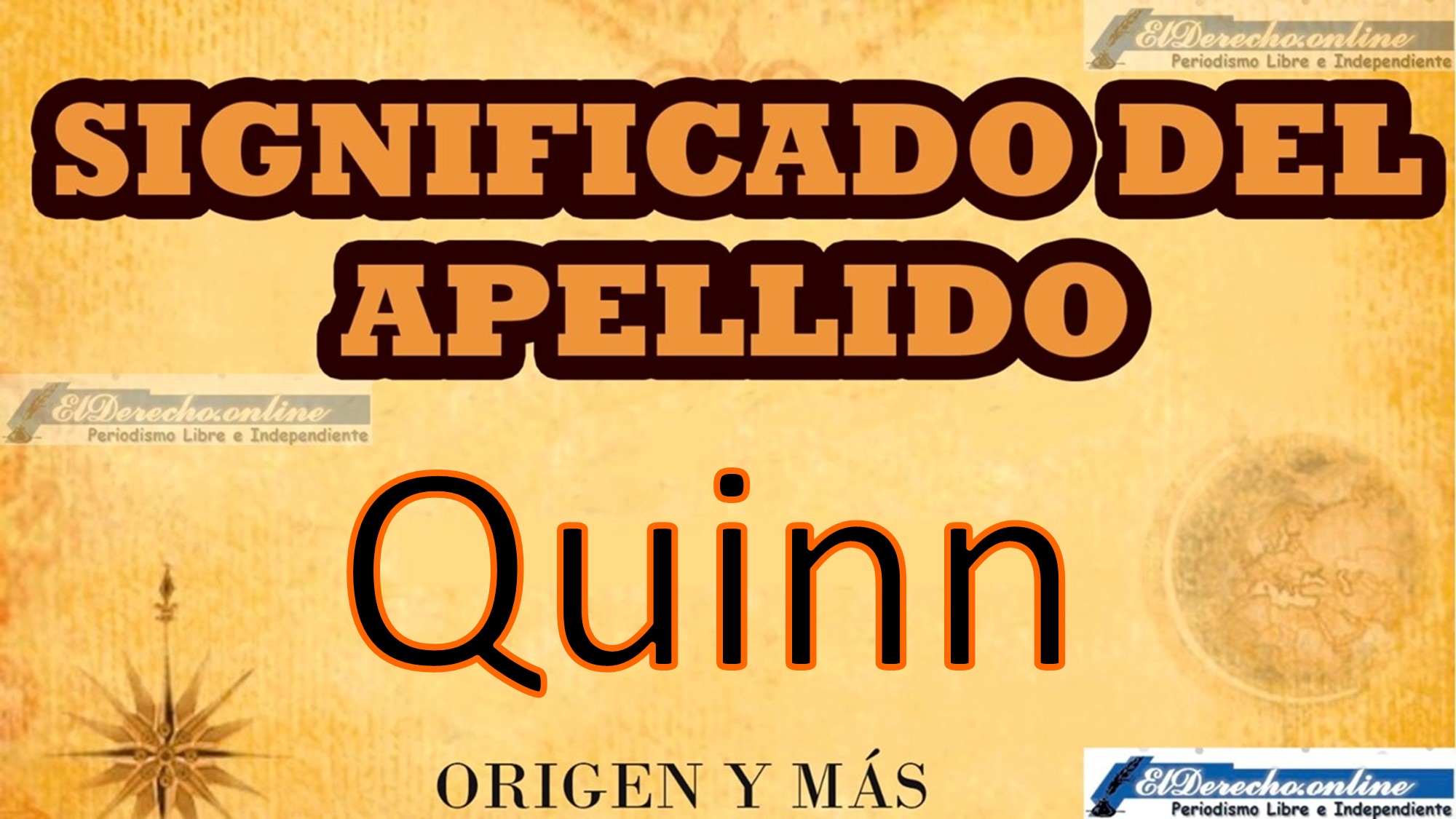 Significado del apellido Quinn, Origen y más